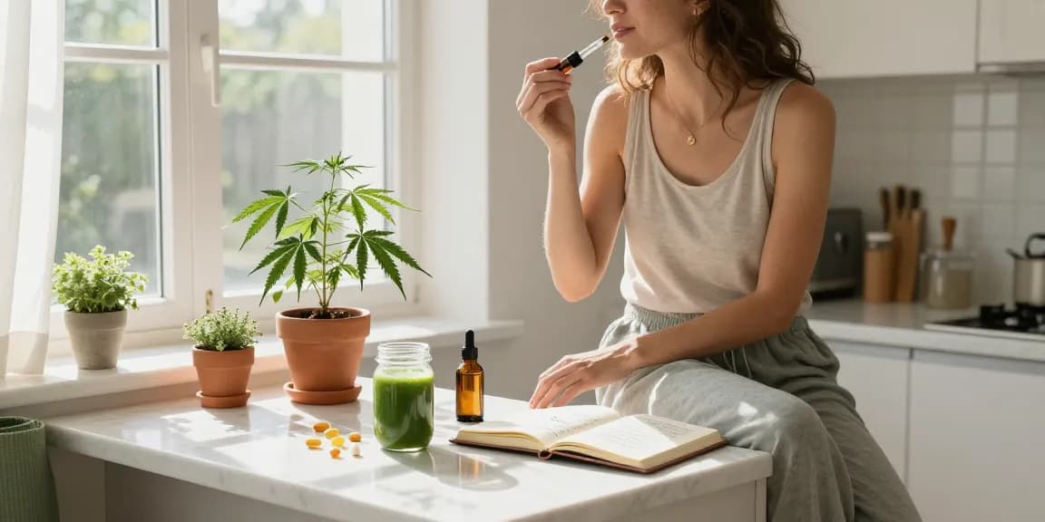 Casino en ligne sans wager avec huile CBD, plantes naturelles, ambiance wellness, et routine de bien-être authentique.