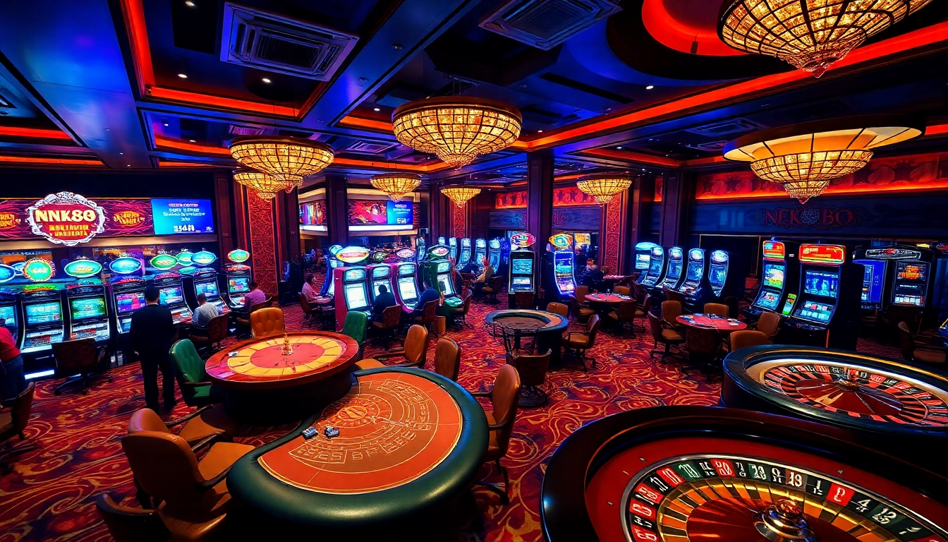 Experience the thrill of winning at nk88 bio’s luxurious casino floor with exciting games.