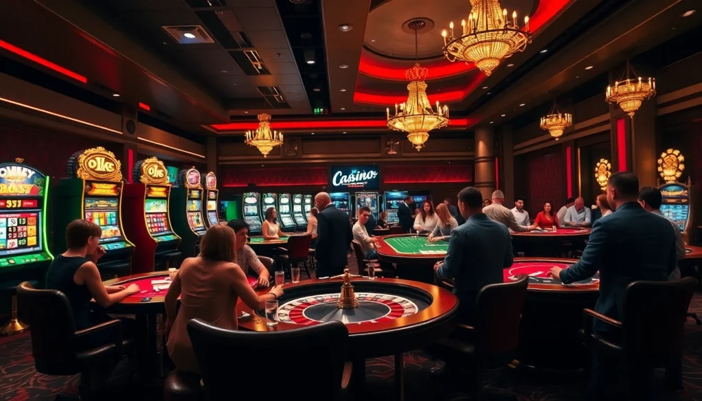 Experience luxury and excitement at a casino en ligne retrait rapide, showcasing thrilling games and fast payouts.