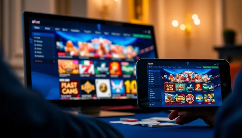 Jouer au casino en ligne France légal avec une interface élégante et interactive.