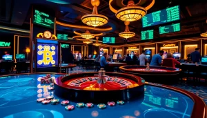 Vivez le frisson des casinos crypto avec des scènes vibrantes de jeux passionnants et de paris dynamiques.
