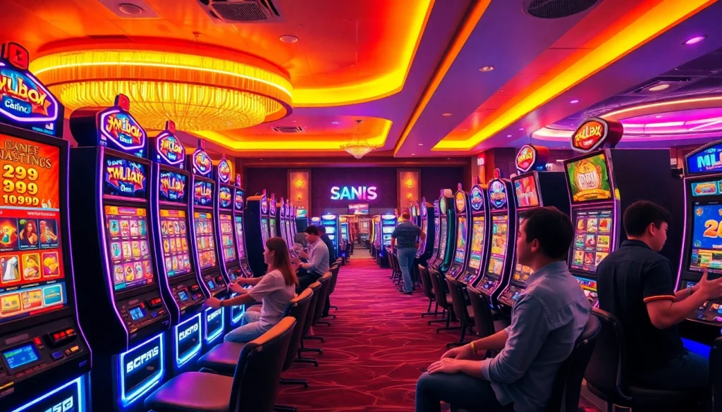 Découvrez les secrets du casino en ligne france légal dans une salle de jeu animée.