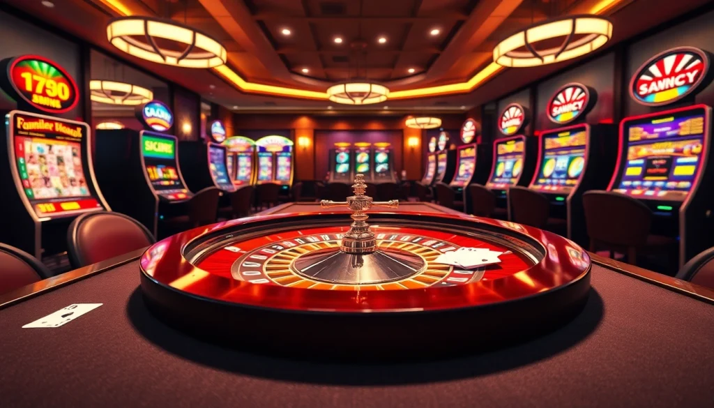 Découvrez les jeux du meilleur casino belgique en ligne avec une ambiance élégante et dynamique.