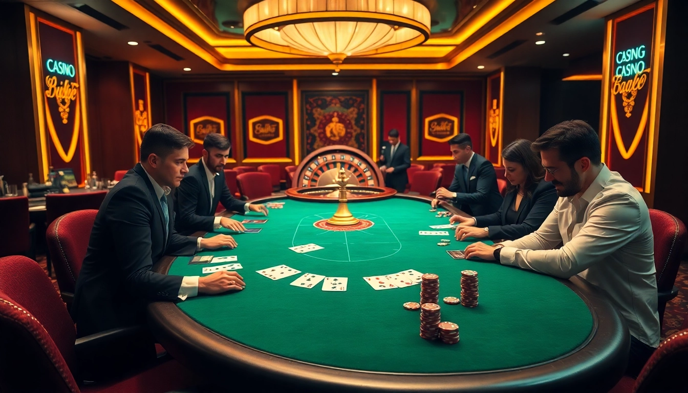 Players enjoying an exciting poker game as part of their dang ky kuwin tang 299k registration experience.