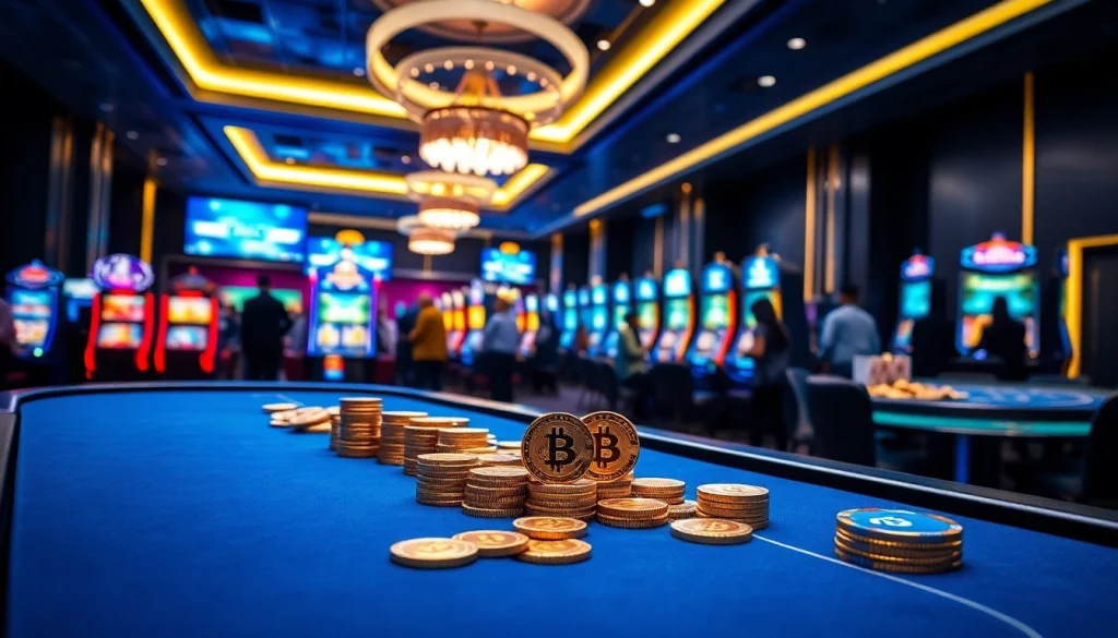 Liste des casinos crypto avec des options de jeu modernes et attrayantes.