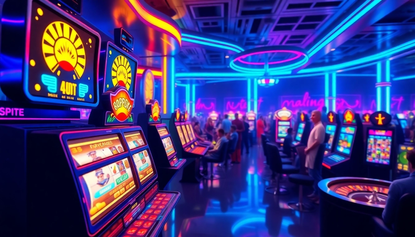 Découvrez le nouveau casino en ligne 2026 avec des jeux captivants et une ambiance dynamique.