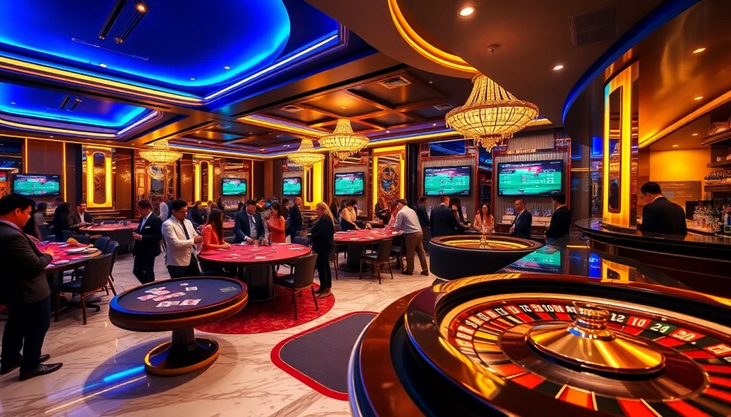 Experience kèo bóng đá excitement with professional casino gameplay, betting slips, and vibrant atmosphere.