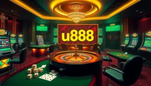 Experience thrilling online gaming at u888 with vibrant tables and interactive slot machines.