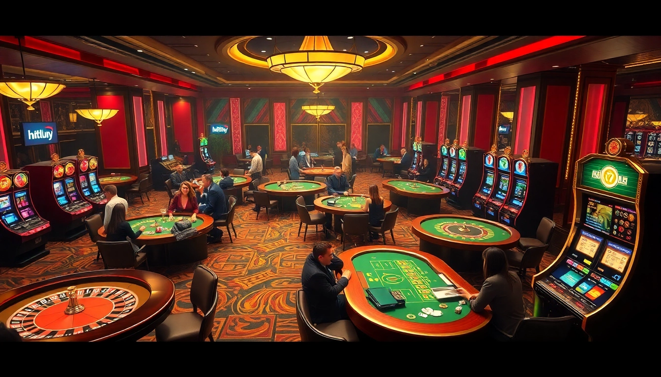 Experience the excitement of gambling at https://hitclub7.org/ with vibrant casino tables and lively players.