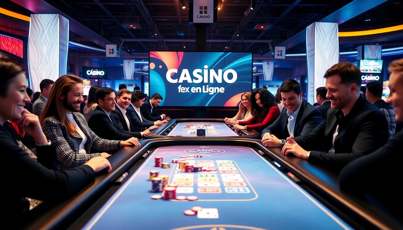 Jouer à un casino francais en ligne dans un environnement animé et engageant