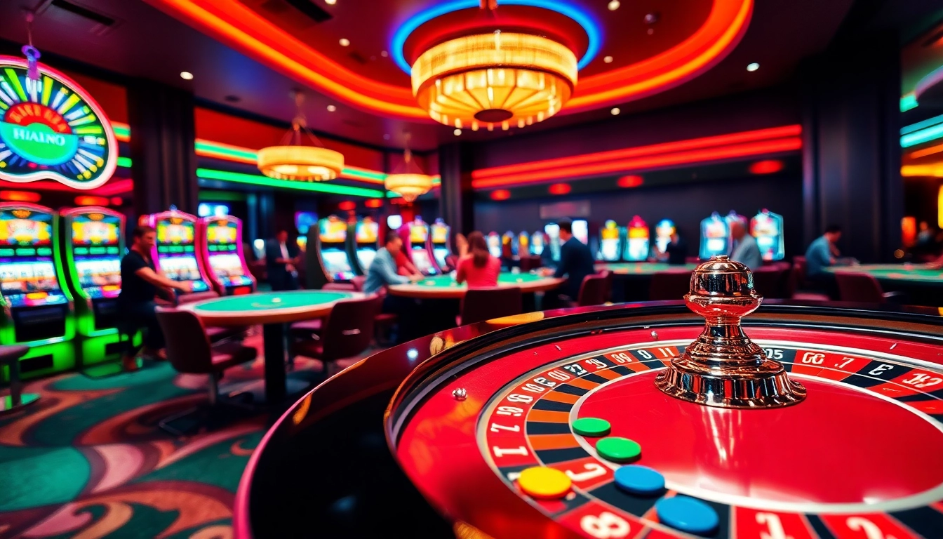 Profitez de l'expérience de casino en ligne francais avec des tables de jeu animées.