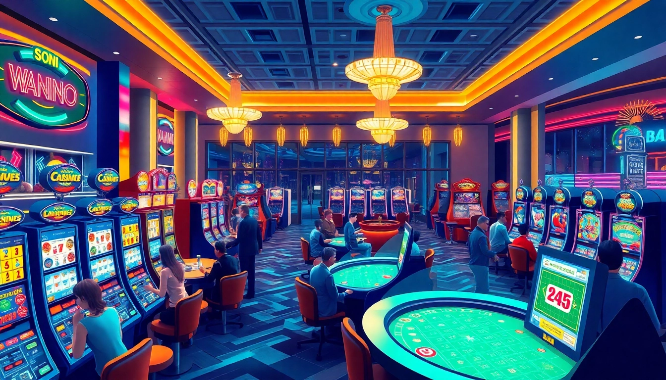 Découvrez les meilleures options de jeu au meilleur casino en ligne france dans une atmosphère vibrante.